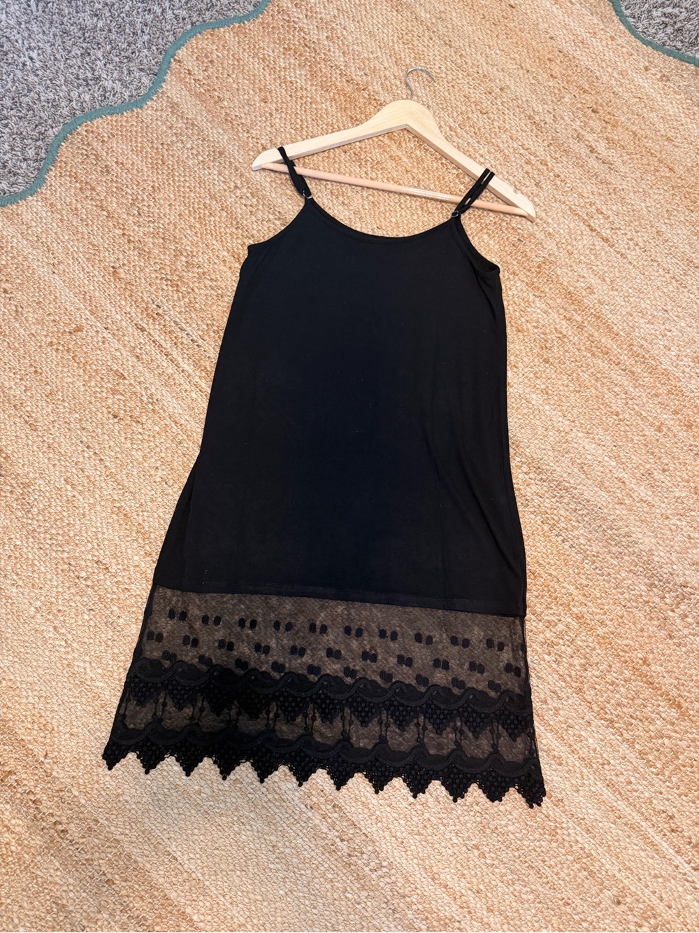 Black Lace-Trim Slip Dress - Women Intimates & Sleepwear